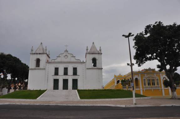 Igreja matriz em Viçosa do Ceará - CE